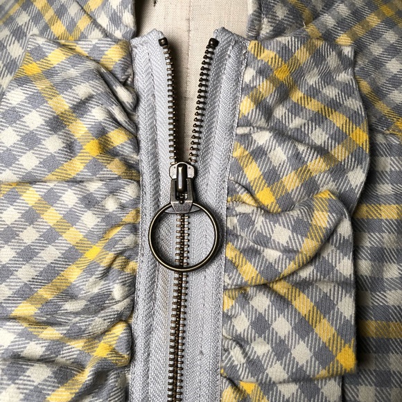 Anthropologie Idra Gingham Plaid Jacket NWT - Picture 6 of 8